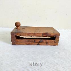 1920s Vintage Blade Sharpening Barber Wooden Box Rare Grooming Collectibles W163