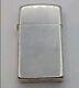1956 Rare Vintage Zippo Sterling Lighter Engraved With Box. Wow