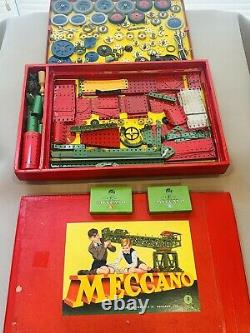 1961 Vintage Meccano Set #8 Rare 100% Authentic With Box