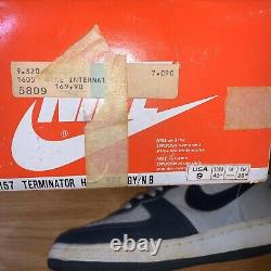 1985 Terminator High Big Nike Vintage Air Jordan 1 Chicago 9 RARE BOX RECIEPT