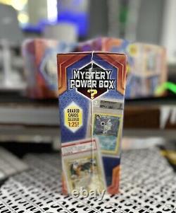 2019 Pokemon Mystery Power Box! RARE MEIJER Graded Card 125 Vintage Pack 110