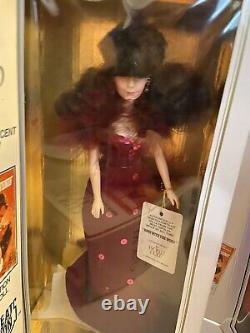 7 Gone With The Wind Barbie Dolls World Doll New In Box Black Dress Rare Vintage