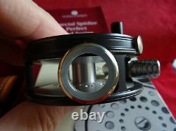 A Rare Unused, Cased & Boxed Ltd Edition Hardy 2 7/8 Perfect Spitfire Fly Reel