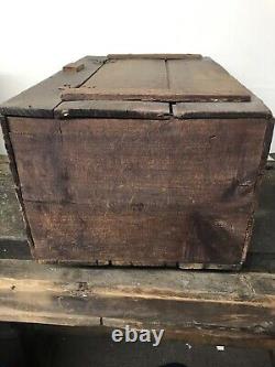 Antique Rare Crate Baltimore Biscuits Wooden Box. Vintage Tremont Unique