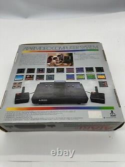 Atari 2600 Video Game Console Vader Black 100% UNUSED IN BOX Rare Vintage Pacman