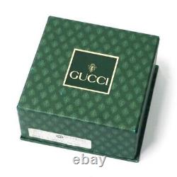 Auth Gucci Old Gucci Pill Case Trunk Case Shape Gold Vintage Italy with Box Rare
