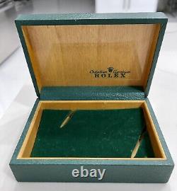Authentic Vintage Very Rare 80s Rolex Box For GMT Master +Booklet Set Pepsi Coke