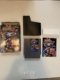 Back to the Future part 2 and 3? NES CIB Complete in box Rare vintage