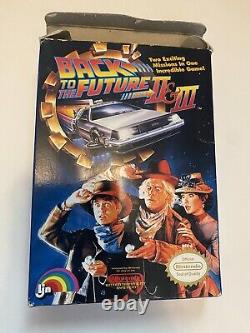 Back to the Future part 2 and 3? NES CIB Complete in box Rare vintage