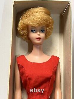 Barbie #850 Strawberry Blonde Bubble Cut With Box 1959 RARE VINTAGE BARBIE Japan