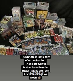 Base Set WOTC Art Bundle Box! Filled With Cards 1+ Graded Card And Sealed Packs