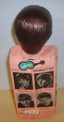 Beatles 1965 Colgate Bubble Bath Ringo Soaky Rare Original Vintage Box & Soap
