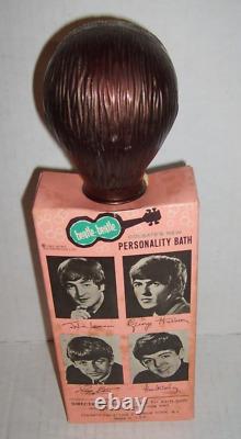 Beatles 1965 Colgate Bubble Bath Ringo Soaky Rare Original Vintage Box & Soap