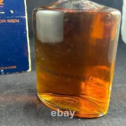 Chaz Cologne For Men 8 Oz Bottle Revlon Charlie Division Original Box Rare Vtg