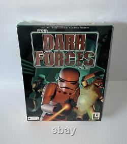 Dark Forces Lucas Arts (1994 PC BIG Box CD-ROM) RARE VINTAGE STILL SEALED