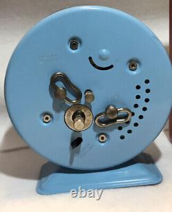 Disney Vintage Bayard 1964 Pluto Manual Alarm Clock 58yrs Mint In Box Rare