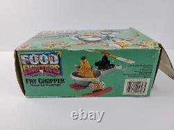 Food Fighters Fry Chopper 1988 Mattel Vintage 1988 Air Transport Toy with Box RARE
