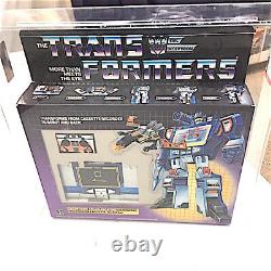 G1 Soundwave Transformers Hasbro Afa 80 Vintage Sealed Rare Toy Robot