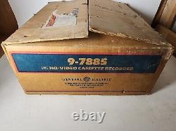 Ge Vhs 9-7885 Hq Extremely Rare Vintage Unused In Original Box
