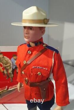 Gi Joe Vintage 1964 AM Canadian Mountie With Ultra Rare Centry Box, Awesome