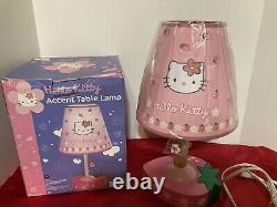 Hello Kitty Accent Table Lamp Sanrio NEW in Box Vintage RARE Collector Item