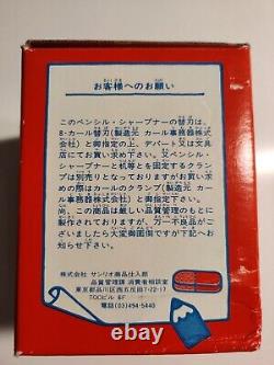 Hello Kitty Pencil Sharpener Train Vintage SANRIO Rare Vintage Japan with BOX