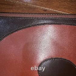 Hermes Vintage 1974 Rare Box Calf Bag/clutch/pouch/wristlet Rouge H/valentines