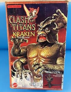 Kraken Clash of The Titans 1980 Vintage Original Box Mattel Complete Rare Case