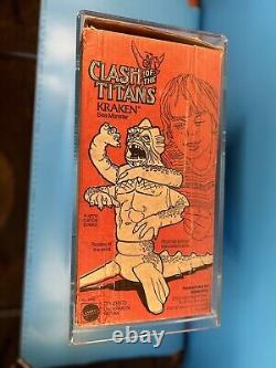 Kraken Clash of The Titans 1980 Vintage Original Box Mattel Complete Rare Case