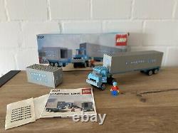 LEGO 1651 MEARSK LINE CONTAINER TRUCK 80er BOX Vintage RARE