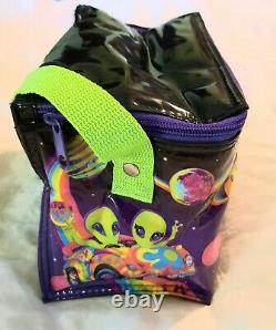 Lisa Frank vintage zoomer and zorbit aliens RARE puffy lunch bag lunch box