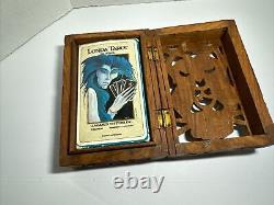 Londa Tarot Cards By Londa 1993 Complete OOP Rare with Ornate Carved Vintage Box