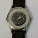 Men's Vintage Hamilton World Time Watch 8984 Rare New Battery Withbox Works