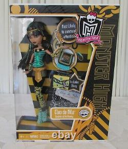 Monster High Cleo de Nile Doll New in Box Actual Doll 2010 RARE