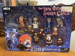 NECA The Year Without A Santa Claus 11 Piece PVC Figurine Set Vintage New RARE