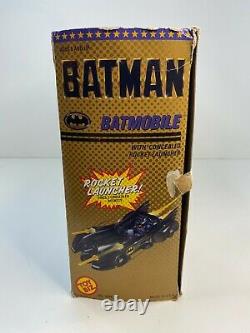 New 1989 Toy Biz Batman Rocket Launcher Batmobile Vintage Rare New In Box