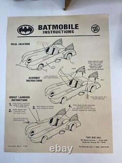 New 1989 Toy Biz Batman Rocket Launcher Batmobile Vintage Rare New In Box