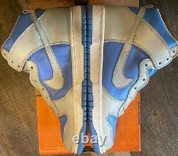 Nike Dunk High 2003 Nt Grey/Univ Blue DS VINTAGE RARE OG With Box DEADSTOCK