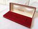 Omega Vintage Watch Case Empty Red Box Rare