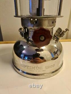 OPTIMUS 1200 Military Lantern Army From Sweden With Box Very Rare