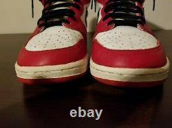 Og Vintage 1985 Nike Air Jordan 1 Chicago Size 11 Rare Soft Collars Ty1 No Box