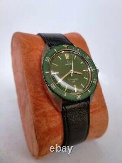 Omega Seamaster 120m Factory Green Dial-Rare Vintage With Box&Tag- Manual Wind