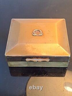 Omega Vintage Yellow Luxury Men's Watch Box for Constellation GOLD watches RARE