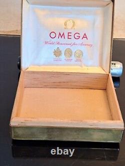 Omega Vintage Yellow Luxury Men's Watch Box for Constellation GOLD watches RARE