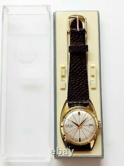 Original PRIM DIPLOMAT 17J with Box Rare Men's Mechanical Watch Czechoslovakia