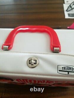 Original Rare 1967 Monkees vinyl lunch box Vintage good cond. With thermos