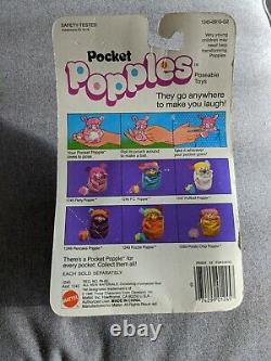 POPPLES pocket mini, Party Popple #1245 MATTEL 1986 Vtg Rare In Box