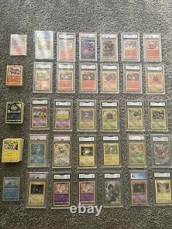 Pokémon Mixed Lot Box? Rare, Vintage, Graded Card Included. PSA, CGC, and GMA
