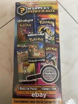 Pokemon Mystery Power Box Brand New Early Edition Vintage Packs 120 Boxes RARE