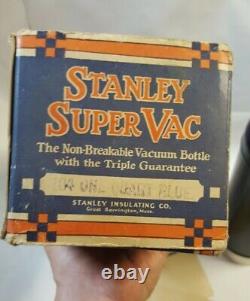 Quite rare Vintage 1925 STANLEY SUPER VAC in its ORIGINAL BOX! Museum Piece